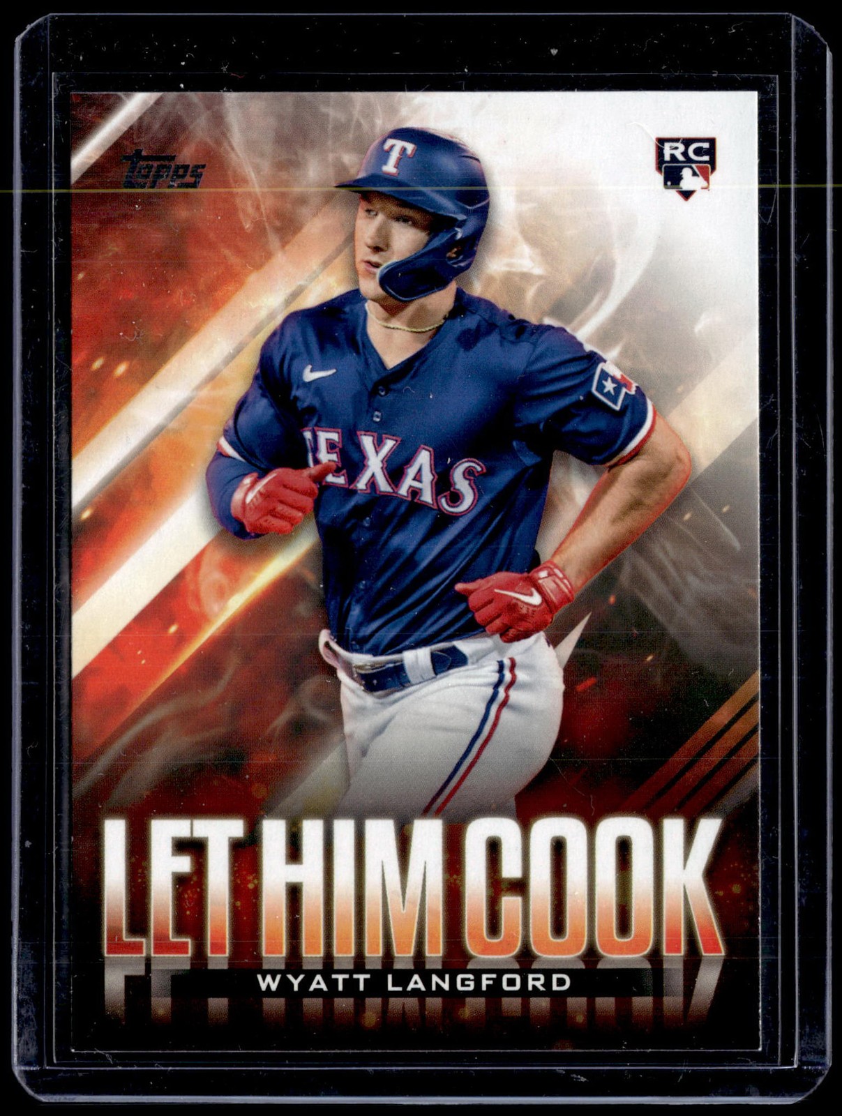 2024 Topps Update #LHC-23 Wyatt Langford Let Him Cook