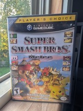 Super Smash Bros Melee Nintendo GameCube Players Choice No manual Clean Disc 