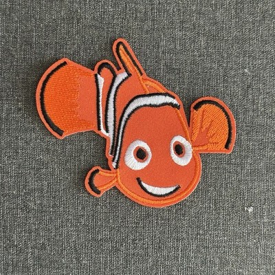 Findet Nemo Figur Stickerei Patch Abzeichen Aufbügeln Aufnähen