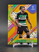 Geovany Quenda 2024-25 Topps Finest #116 Gold Refractor /50 Rookie RC - Mint!