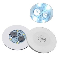10X LED Coaster Light Up Drinks Cup Mats Base Glow Beer Bottle Vase Party Decor