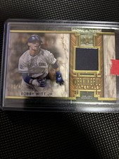 BOBBY WITT JR. 2025 TOPPS MUSEUM MEANINGFUL GAME USED PATCH COPPER /75