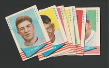 1961 Fleer Greats Baseball Starter Set w/ High Numbers!  ~~ Look!