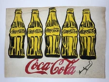 Andy Warhol COA Art Painting Original Drawing Vintage Paper Signed