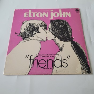 Elton John Friends Vinyl Album 1971 Vintage Record Lp VG