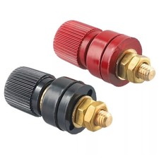 2PCS 6mm Stud Premium Remote Battery Power Junction Post Connector Terminal M6