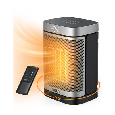 DREO Space Heater, 1500W Portable Heaters for Inside, Electric Heater with Therm