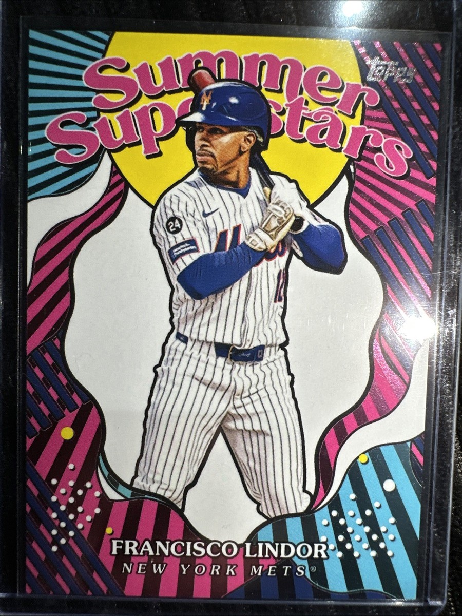 MLB TOPPS 　FRANCISCO LINDOR　HFA SSP 2025 Topps Chrome Black Francisco Lindor Depths Of Darkness