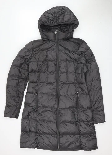 Cappotto lungo imbottito donna nero Michael Kors taglia M