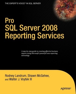 Landrum - Pro SQL Server 2008 Reporting Services - New paperback or so - X555z