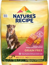 Nature's Recipe Grain Free Dry Dog Food Salmon 34 lb