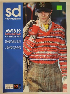 SHOWDETAILS.it (SD) Fashion Magazine (AW2018.19) Menswear Collections NEW