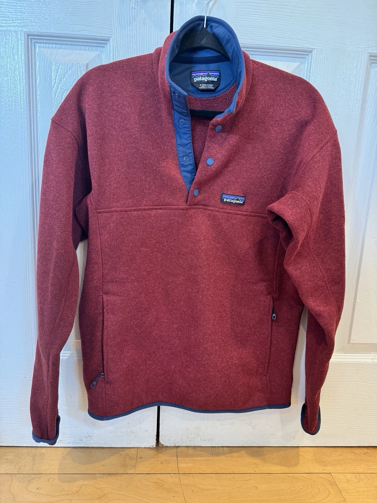 Patagonia Better Sweater Snap-T Pullover Mens M Red Fleece Sweater Outdoor
Opens in a new window or