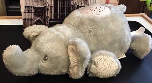 DreamGro Lullaby Dreams Projector Soother - Elephant Changing Ceiling Stars
