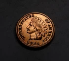 1884 Indian Head Cent Penny * Gem BU Red * Better Date * XI570