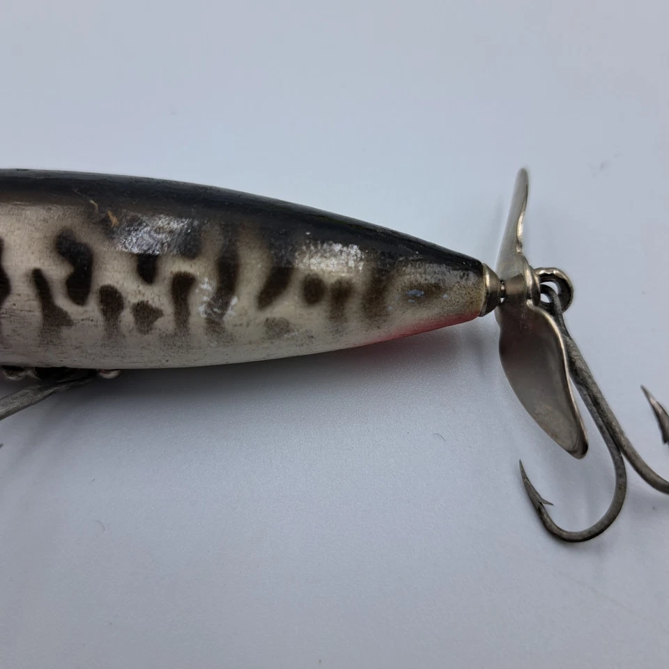 Винтажная рыболовная приманка Smithwick King Snipe деревянная приманка - Изображение 3 из 4