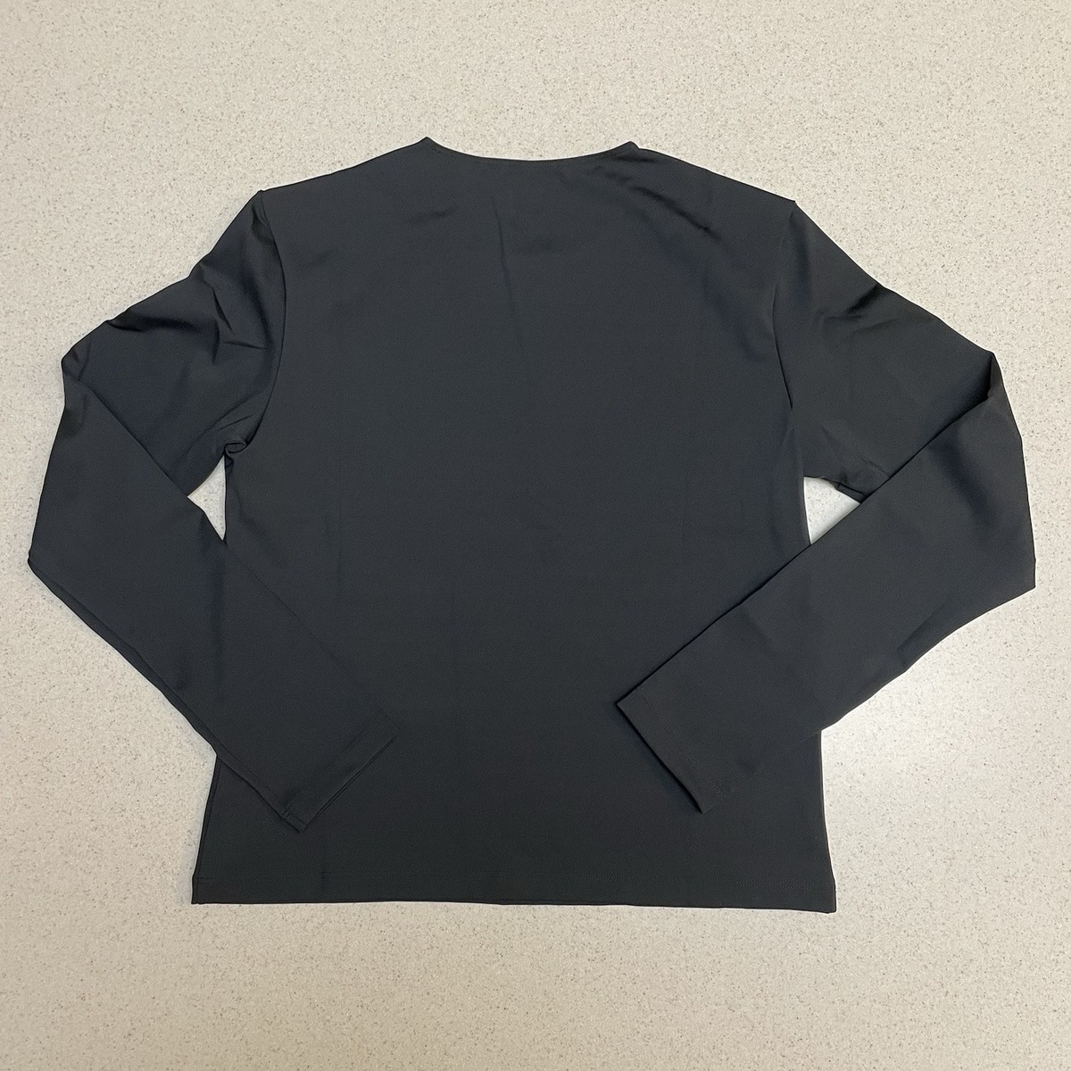 Yeezy Gap 75 Women's Long Sleeve Second Skin Crewneck Black