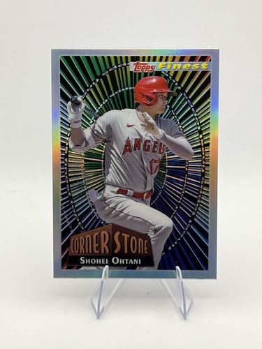 2022 Topps Finest Shohei Ohtani #94FC-SO 1994 Cornerstones Angels REFRACTOR