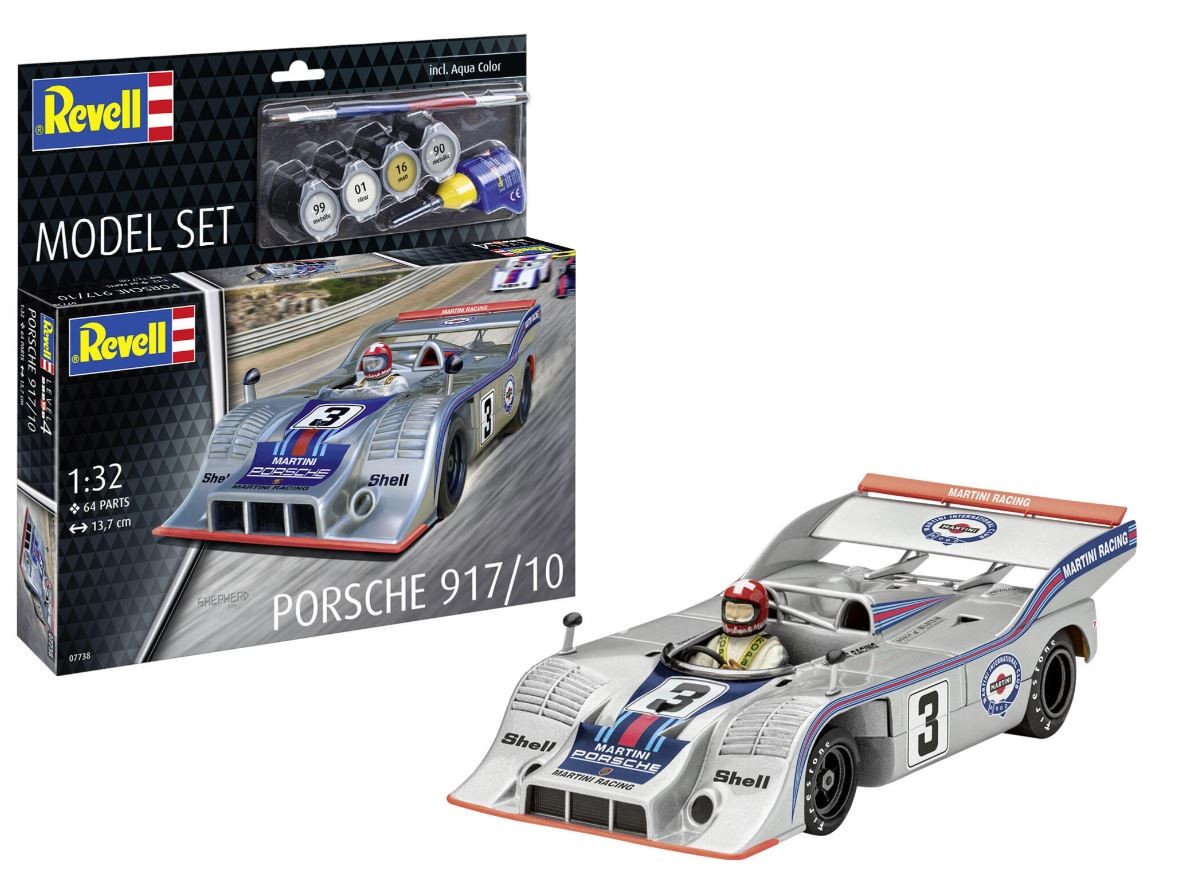 Kit modélisme Porsche 917/10 1972 numéro 3 idéal pour s'initier aux circuits vintage