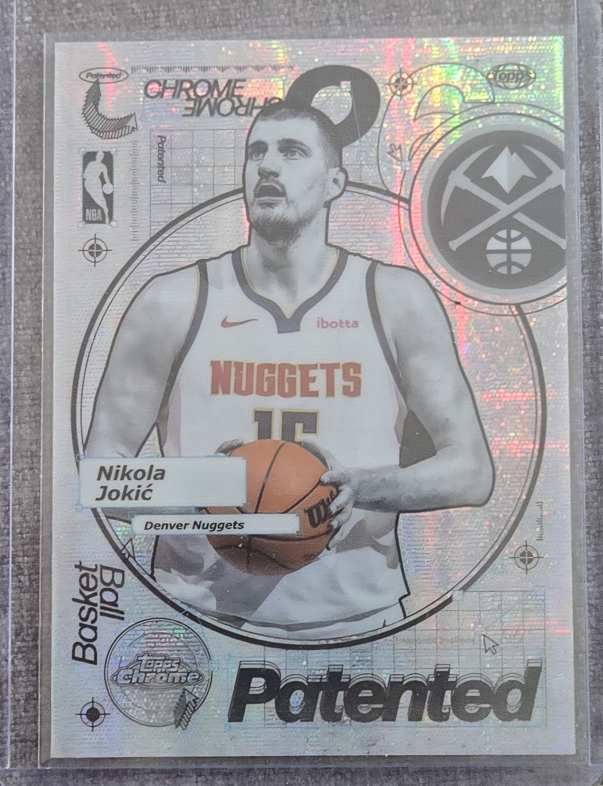 2025-26 Topps Chrome Nikola Jokic Patented Case Hit SSP