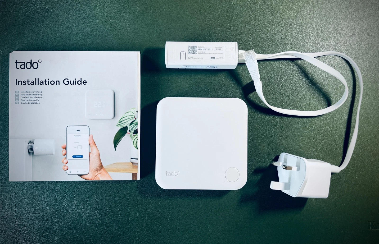 tado° V3+ Smart Thermostat & Wireless Bridge Kit