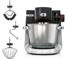 BOSCH SERIES 6 MUMS6ZM00G 1600W 5.5L STAND MIXER 7 SPEED BLACK & SILVER NEW