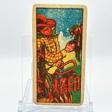 Japan Game Squae Menko  Showa Era Retro Rakuin  Special Rare Toy Vintage Card