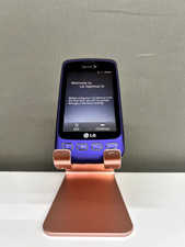 Purple Phone LG Optimus S LS670   Sprint   Android 2.3.3   2GB SD Card