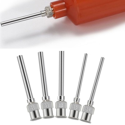 Essential Tools Set mit fünf Edelstahl-Dosiermaschinennadeln