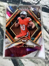 2024 Wild Card Auto Mania American FB Dylan Laube /25  RC ROOKIE. rookie card picture