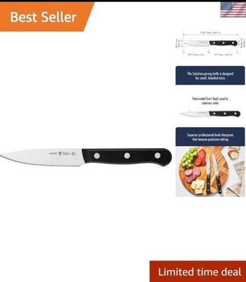  Solution Razor-Sharp 4-inch Compact Chef Knife, Solution 4-inch Paring Knife