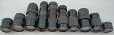 Lot of 10 ten 35mm Zoom, AF and Macro Lenses AS-IS  SEE PHOTOS  GC-6704