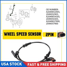 1x ABS Speed Sensor Front Left Right For Mercedes C-Class W204 S204 A2049057900