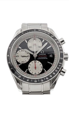 Omega Speedmaster Date 40mm Reverse Panda Dial Stainless Steel Bracelet 3210.51