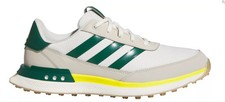 Adidas S2G 24 Men's Golf Shoes Size 10 Spikeless - White / Green / Alumina New