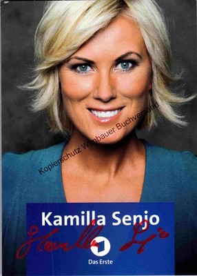 Original Autogramm Kamilla Senjo /// Autograph signiert signed signee Sen 356555