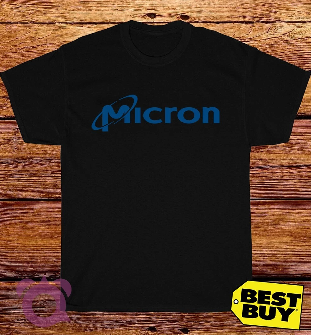 New Micron Technology Logo Men's Funny T-Shirt Made In USA Size S to 5XL
