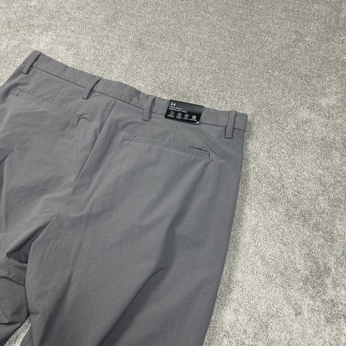 Neu mit Etikett Saks Fifth Avenue Herren Tech Hose grau Chino 34 x 32 Performance Stretch Golf - Bild 7 von 11