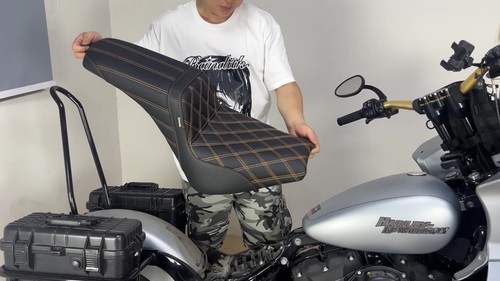 Asiento 2-UP para Harley Softail Street Bob FXBB FXBBS FXST FXDL FLSL FLHC 2018-2024 - Vídeo 1 de 1