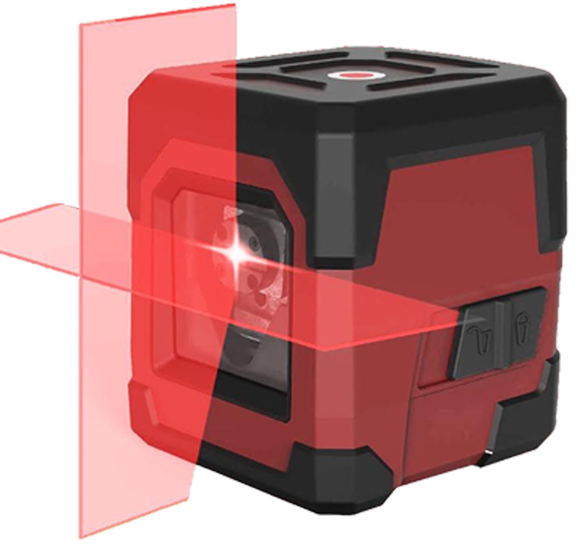 Cross Line Laser Level Self Levelling Tilt Mode Red Beam IP54 Case