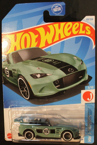 Hot Wheels '15 Mazda MX-5 Miata Mattel diecast ~ S scale Trains 1/64 #1