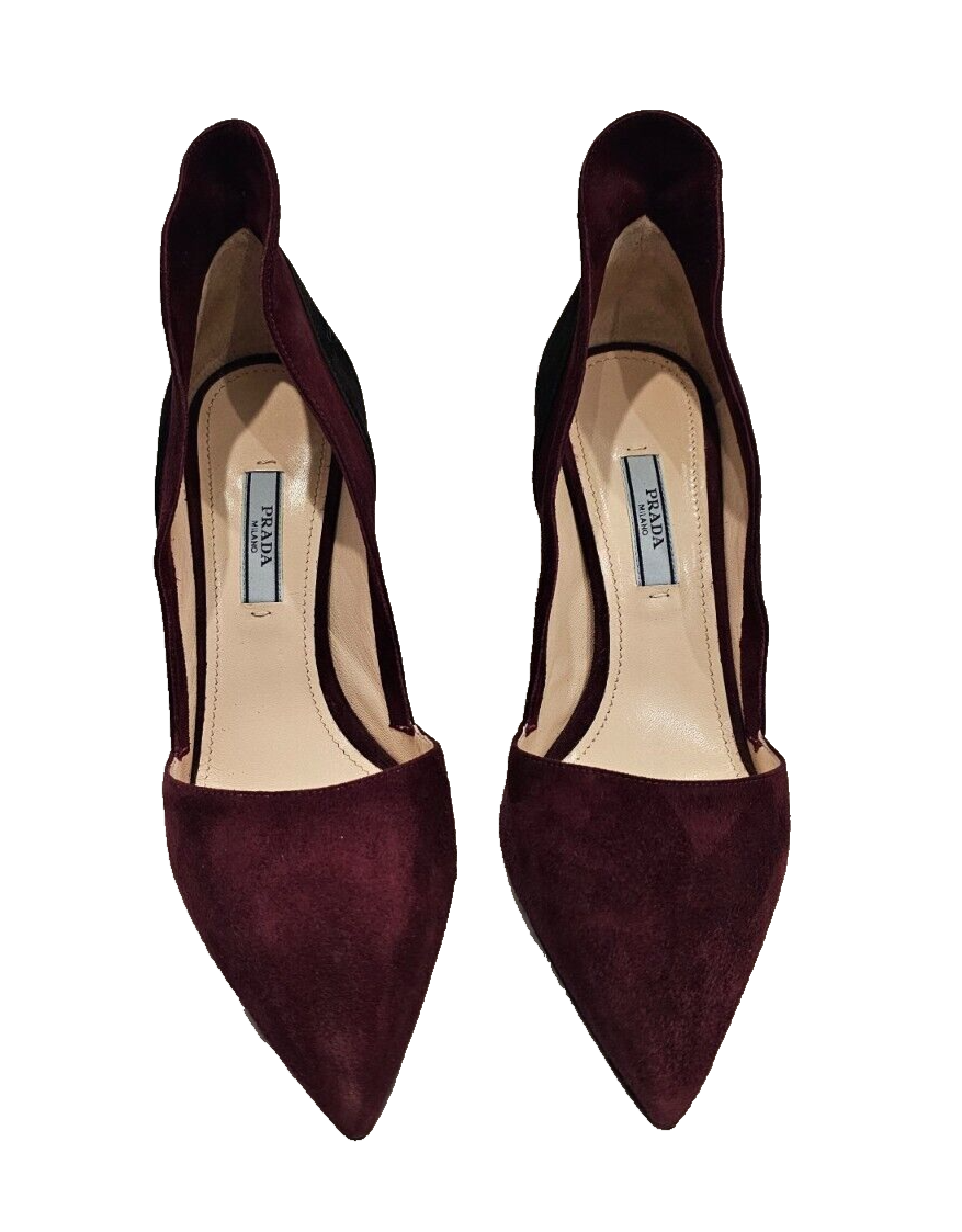 【PRADA】lady's 厚底heelスリッパ ミュール三角ロゴ black/pink Prada 70mm triangle-logo Sandals | Pink | FARFETCH