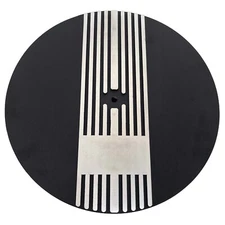 13" Round Custom Air Cleaner Lid Kit - Narrow Fins, Black - Ansen USA