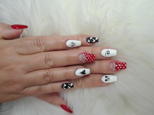 Juego de 50 calcomanías de transferencia de pegatinas para arte en uñas de Disney - A1211 - Imagen 6 de 12