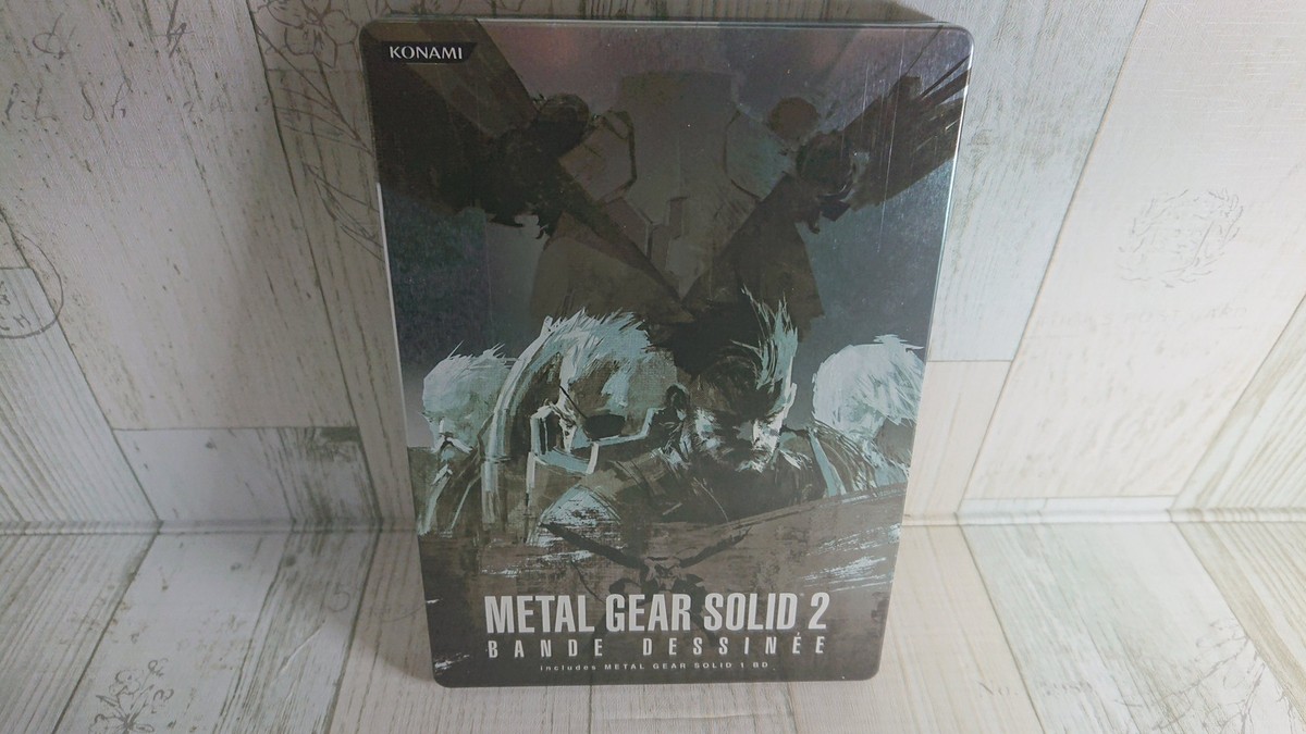 Metal Gear Solid 2 Bande Dessinee DVD MGS 1 & 2 Japanese Version
