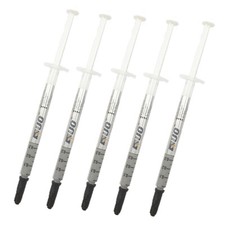 5X High Performance Silver Thermal Grease CPU Heatsink Compound Paste Syringe