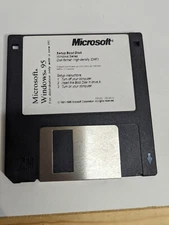 Microsoft Windows 95 Software 3.5" Floppy Disk - Pick the Disk You Need