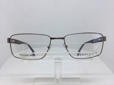 New Old Stock Perry Ellis PE346 Eyeglasses Sunglasses Gold Brown Spring Hinges