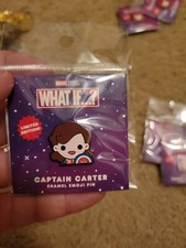100% Soft Captain Carter Pin What If...? Marvel Avengers
