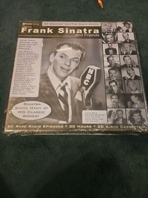 Frank sinatra friends Vintage radio shows old time bonus insert & 60 Tapes New
